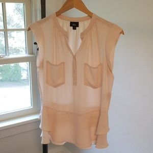 Mossimo Silky Nude Blush Top